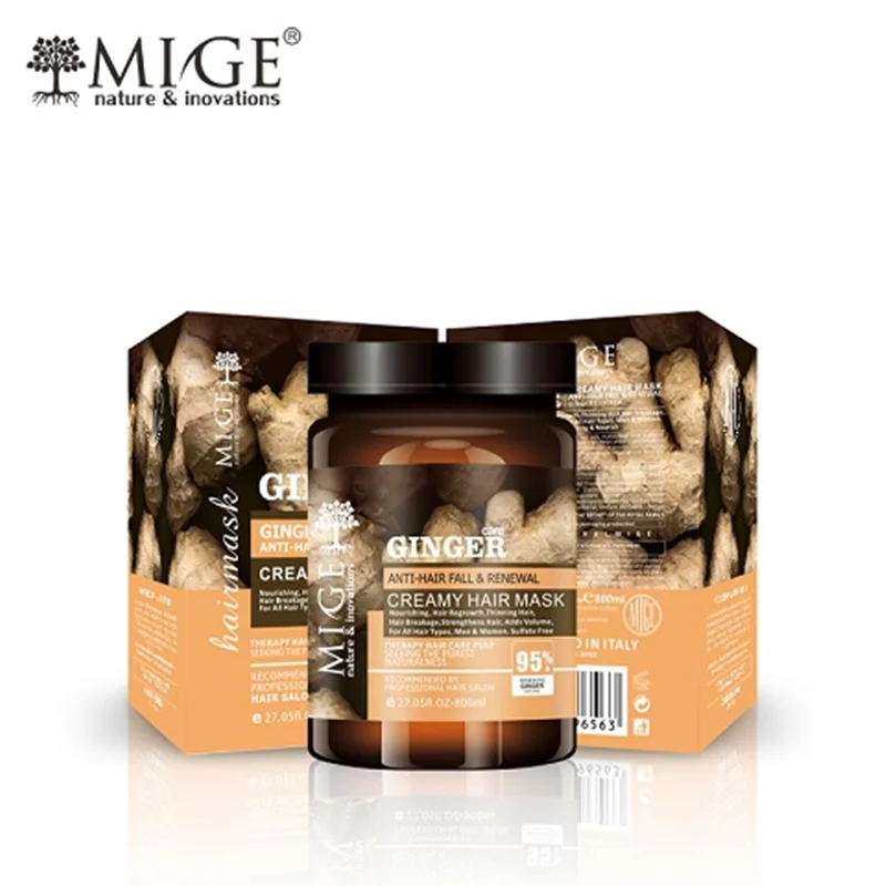 ماسک مو میگ زنجبیل بدون سولفات Ginger Mige