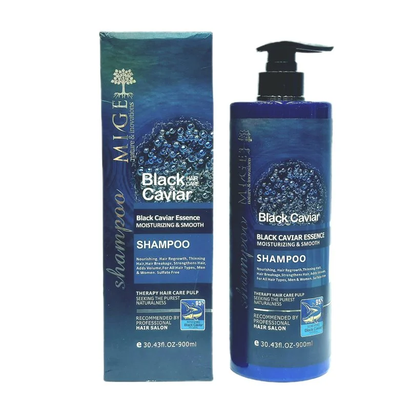 شامپو خاویار میگ آبرسان و نرم کننده و بدون سولفات MIGE
