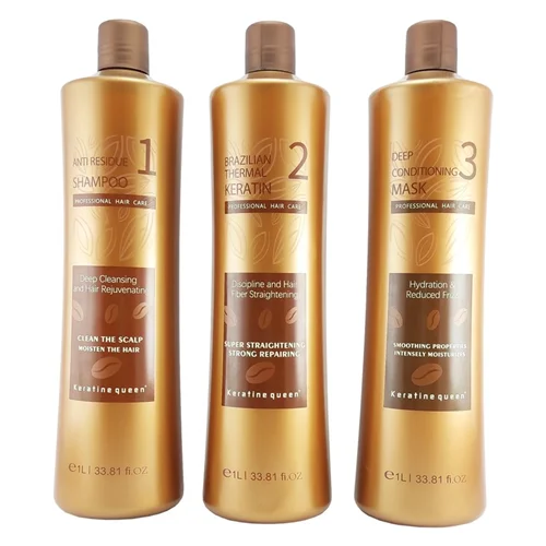 کراتین مو برند کراتین کوئین قهوه ای