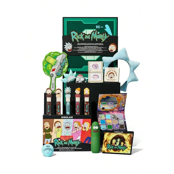 ست کامل ریک اند مورتی شیگلم RICK AND MORTY X SHEGLAM FULL COLLECTION SET