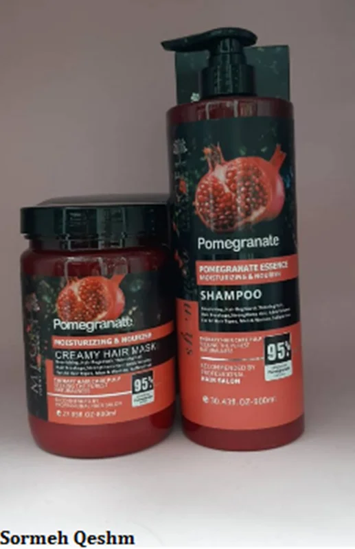 شامپو و ماسک انار میگ Mige Pomegranate