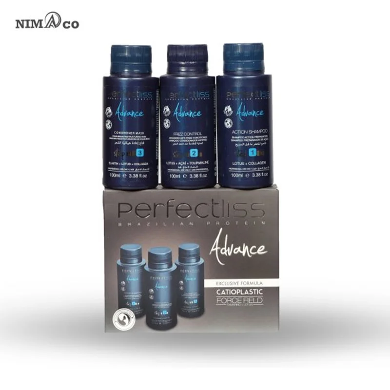 پک کراتین پرفکت لیس آبی حجم 100 میل اورجینال