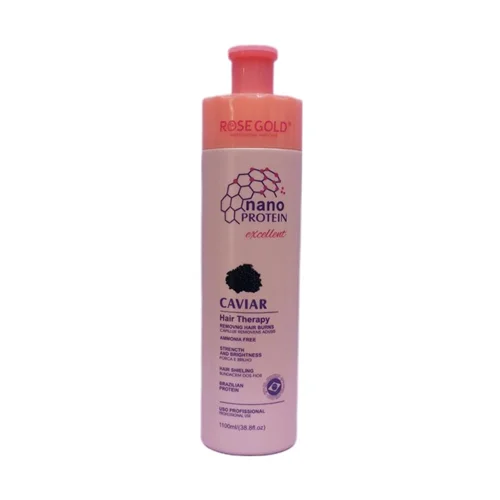 نانو پروتئین خاویار رزگلد با حجم 1100 میل rose gold nano protein